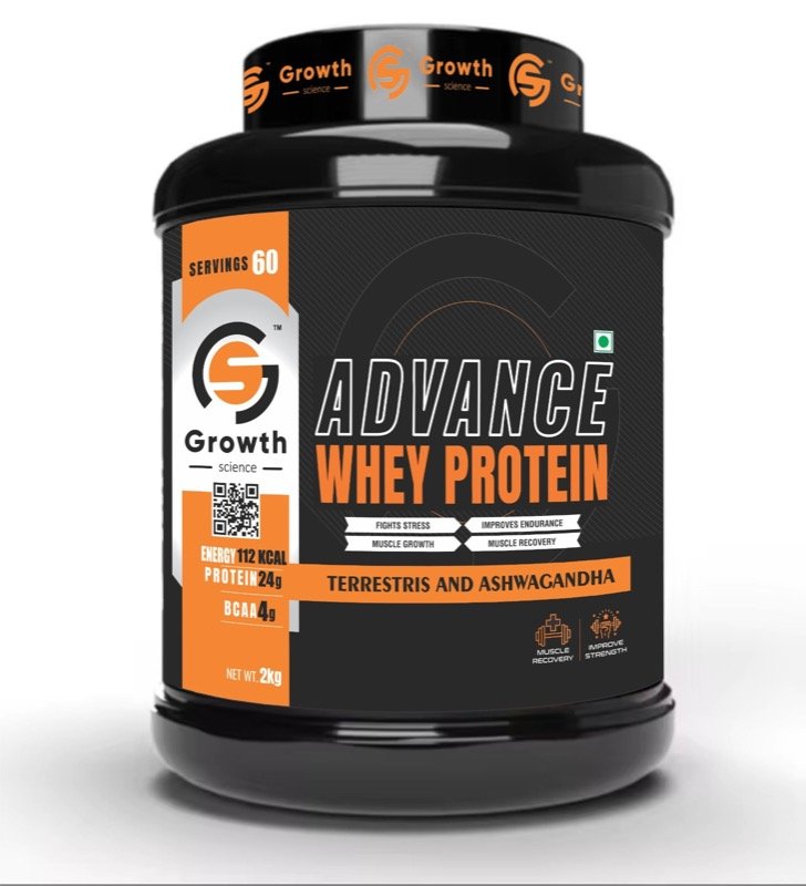 Growth Science Advance Whey Protein, 2 kg